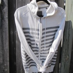 SALE!! Cotton Point Zero zip up sweater with hood     4